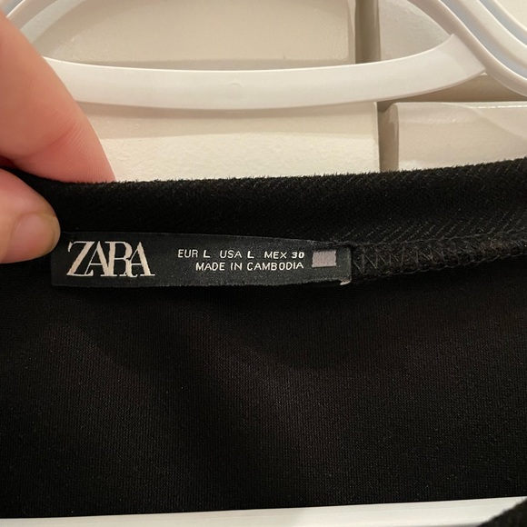 Zara black preppy sheath dress - Picture 4 of 5